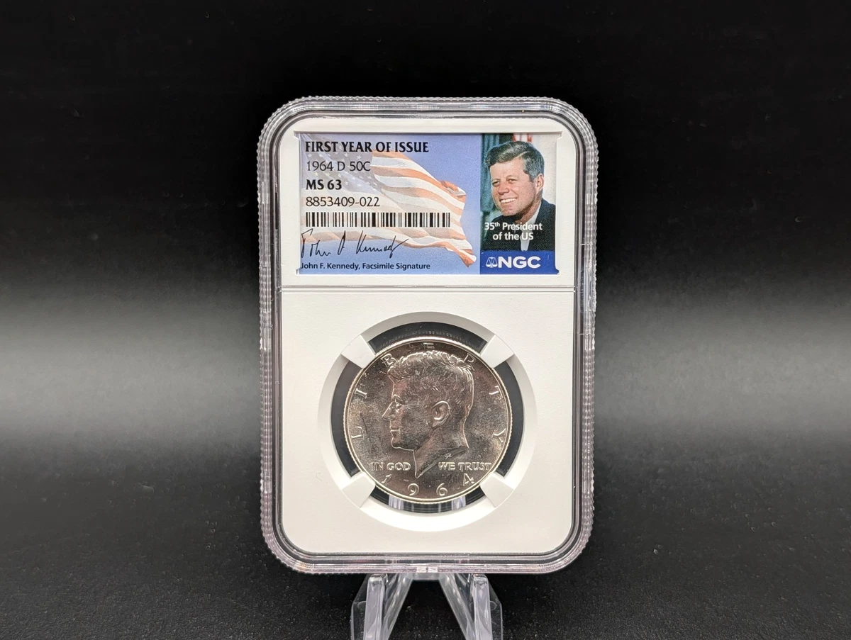 25+ Uncirculated US Kennedy Half Dollars 1964 for sale | Updated