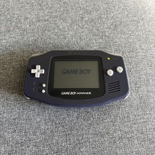 Game Boy Advance AGB-001 Indigo Purple Console Only
