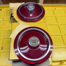 1962 Ford Galaxie Tail Lights Lenses With Backup Assemblies