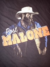 VINTAGE 2025 POST MALONE SHIRT. SZ XL.  24 PITS