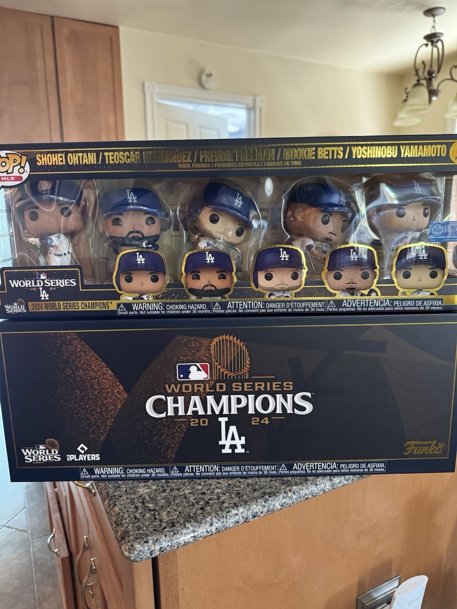 Funko Pop! Vinyl: Los Angeles Dodgers 2024 MLB World Series