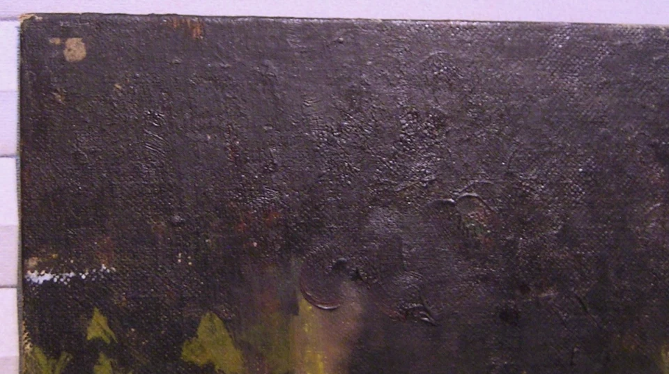 Тоналистический импрессионист пейзаж картина маслом начало 20 века - Изображение 3 из 4