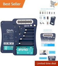 Battery Tester LCD Display Universal Battery Checker for AA AAA C D 9V CR2032