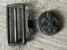 VINTAGE BOY SCOUT  PART BELT BUCKLE