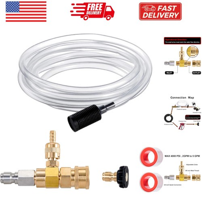 #ad Downstream Injector for Pressure Washer Power Washer Chemical Injector Kit ... $32.28