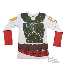 Costume Adulte De Boba Fett De Star Wars À Manches Longues