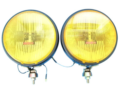 Cibie Oscar Plus 18cm H2 Fog Light Lamp Round Yellow Lens Off-Road