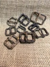 Great Grouping Of Dug Civil War Camp Iron Buckles From North Georgia Sites