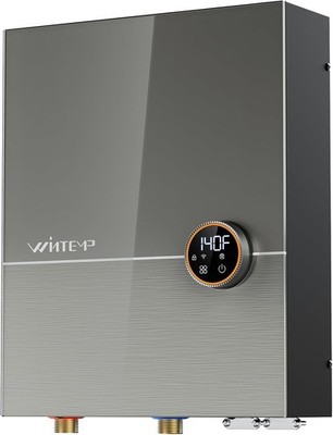18kW Electric Tankless Water Heater 240V 4.3 GPM WiFi ETL On Demand Gray