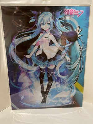 Hatsune Miku 3D Holographic Lenticular Poster
