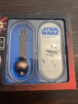 Star Wars Episode 1 Battle Droid Die Cast Watch With Case 1999