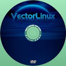 Latest New Release Vector Linux OS Operating System for PC on DVD