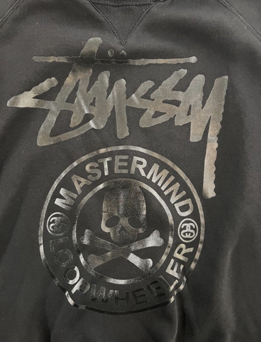 Stussy x Mastermind JAPAN x Loopwheeler Crewneck Sweatshirt XL