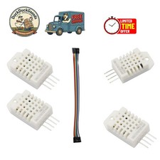 Compact AM2302 Sensor Modules for Accurate Temp & Humidity Measurement - 2 Pack