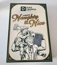 Duke Cannon Naughty & Nice Soap Gift Box Set Of 4 Coal Sawtooth Bourbon NEW