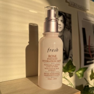 NIB 100% fresh Rose Hydration Pore-Minimizing Mist 100 mL Standard size