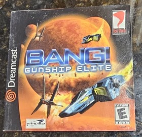 Bang! Gunship Elite Sega Dreamcast Disc And Manual Only Bang Gun Ship Dream Cast