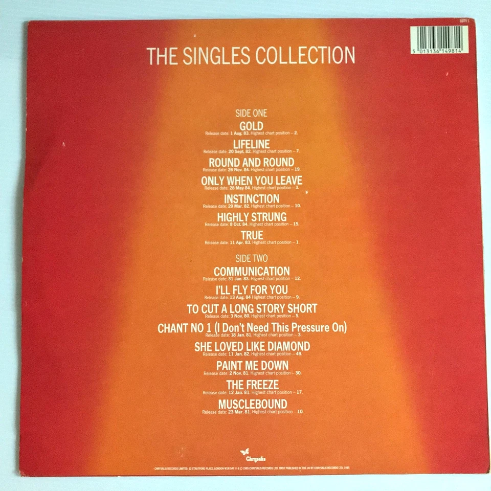 Vinyl Job Lot Spandau Ballet, Michael Jackson Thriller, Adam and The Ants 4 LP  - Image 3 of 4