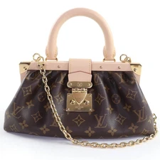 Louis Vuitton Monogram Shoulder Bag Women Brown One Size 624377