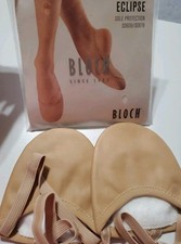 Bloch Eclipse Leather Half Sole S0609 Nude Small S Fits Youth/Petite 3.5-4.5