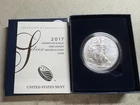 2017-W Silver American Eagle - Burnished  in OGP