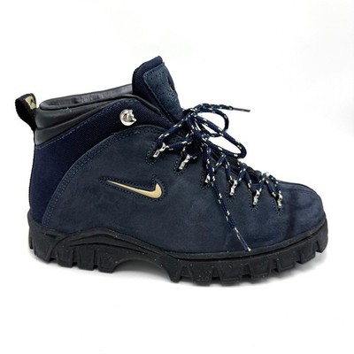 Vintage 90s Nike ACG Gimli Regrind Mid Hiking Boots Women s Size 8 Blue Suede