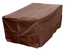 Hiland HVD-1010-CVR-M Fire Pit Cover, Heavy Duty, Water Resistant, Rectagular,