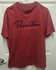 Dragon Ball Shenron Primitive T-Shirt in Red