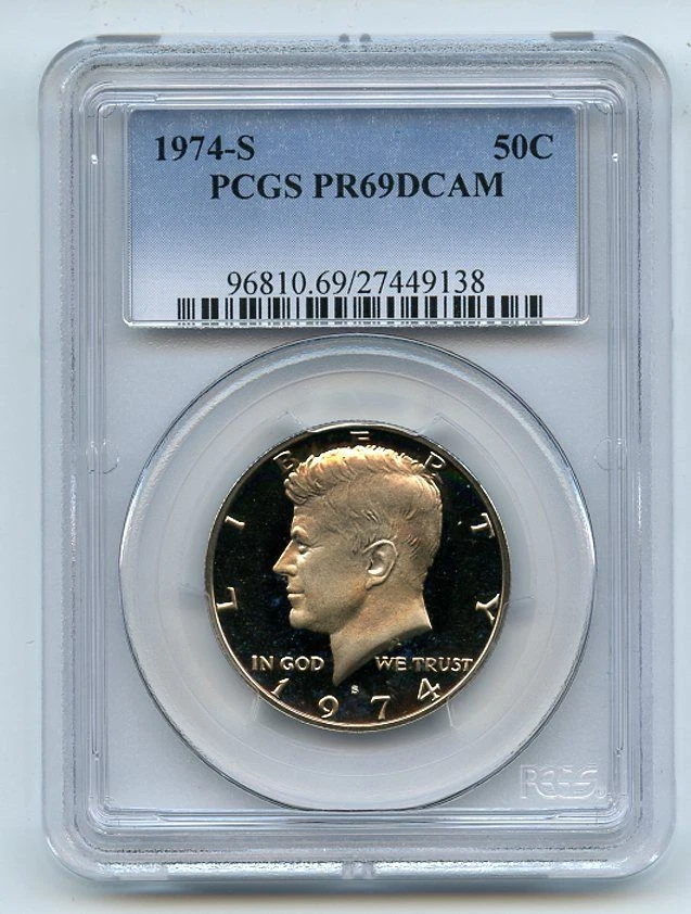 【博物館級】PCGS PR69DCAM 1974-F 独50Pf POP1 PR 69 Graded 1974 Kennedy US Half Dollars (1964-Now) for sale | eBay