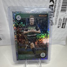 Topps 2024-25 Merlin UEFA Club Viktor Gyökeres Sporting Parallel #178 Soccer