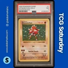 1999 POKEMON BASE SET SHADOWLESS #7/102 HITMONCHAN HOLO RARE PSA 7