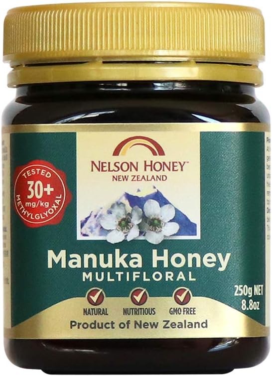 Nelson Honey New Zealand Manuka Honey (30+) 250g (Pack of 2)