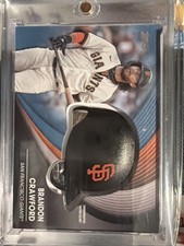 2022 Topps Batting Helmet Commemorative Relics Brandon Crawford #BH-BC