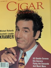 ***VINTAGE 1992 CIGAR AFICIONADO MAGAZINE***KRAMER COVER
