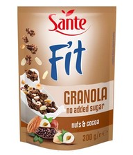 Sante Fit Granola Nüsse Kakao Ohne Zuckerzusatz 300 g