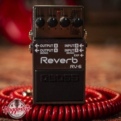 Boss RV-6 Reverb Guitar Pedal for sale online | eBay