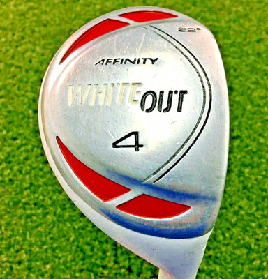 Affinity White Out 4 Hybrid 22* / RH / Regular Graphite ~39'' / Nice Grip /mm0336