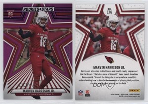 2024 Panini Rookies & Stars Rookies Purple /299 Marvin Harrison Jr #176 RC
