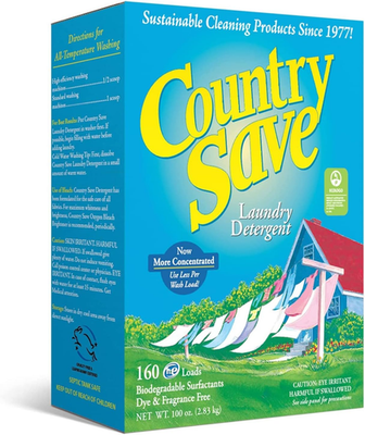 #ad Natural Laundry Detergent Clear Free of Fillers and Chemicals 100 oz 160 loads $38.80