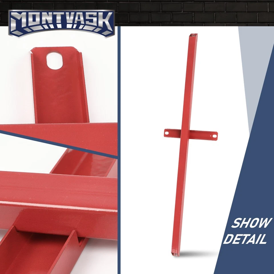 Subframe Connectors Control Arm Red Fit For 1979-2004 Ford Mustang & Cobras Foto 4 de 4