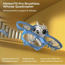 BetaFPV Meteor75 Pro - 1S Analog Whoop G4 5in1 Matrix ELRS 2G4 400mW - BRAND NEW