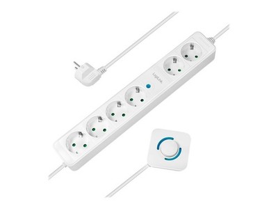 LogiLink LPS271 1.5m Internal EEC Angle 1.5mm² Polycarbonate (PC) Socket