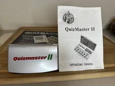 Excalibur Electronics Quiz Master II Vintage 1980s Classic Handheld Game