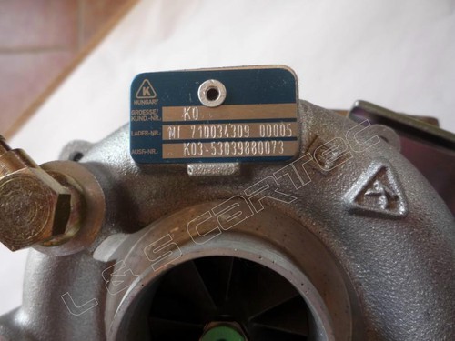 KKK K03-073 Turbocompressore Aggiornamento A4 A6 Passat 1.8T 240 CV - Foto 2 di 2