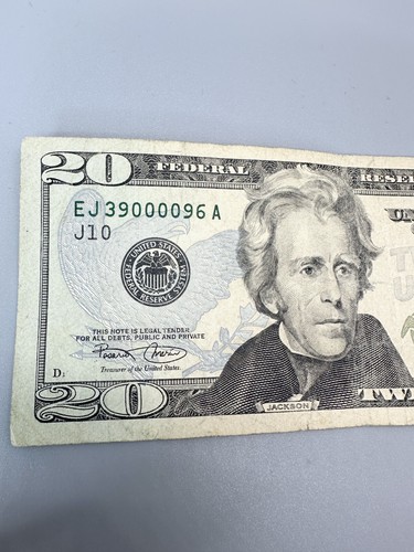 $20 Dollar bills with fancy Serial number {0000} 2004, 97.9% Very Cool & Rare - Picture 4 of 5