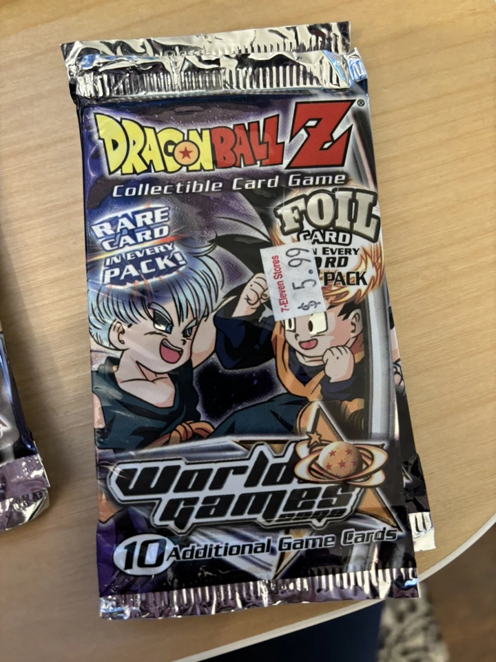 Dragon Ball Z Score CCG World Games Saga SEALED pack | (1 pack = $25) - Image 3 of 4