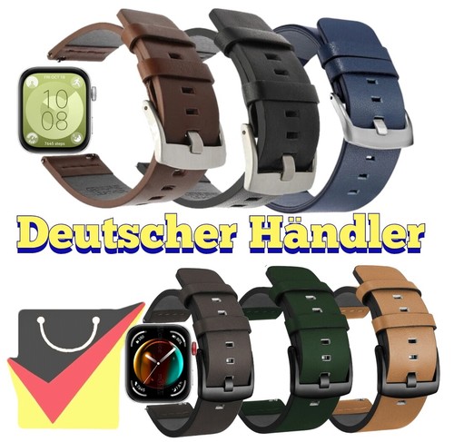 Echtleder Armband für Huawei Watch Fit 4 / 3 / Pro / Sport band strap smart Uhr