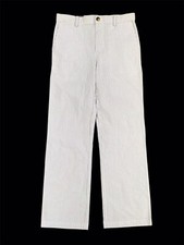 Vineyard Vines Boys Cotton Striped Four Pocket Breaker Chino Pants Blue Size 16