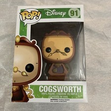 Funko Pop! Vinyl: Disney - Cogsworth #91 Vaulted