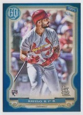 2020 Topps Gypsy Queen Base Indigo #10 Rangel Ravelo 197/250 St. Louis Cardinals